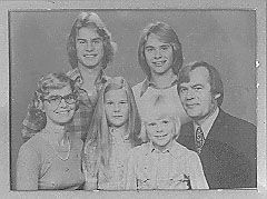 Familjen Mild i Spånga 1973